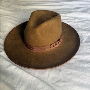 Brixton coffee Fedora NWT